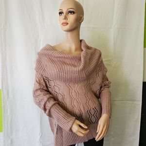 Lightweight Cowl Neck Sweater